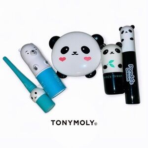 Tonymoly Korean Beauty Display Collection of Panda & Polar Bears